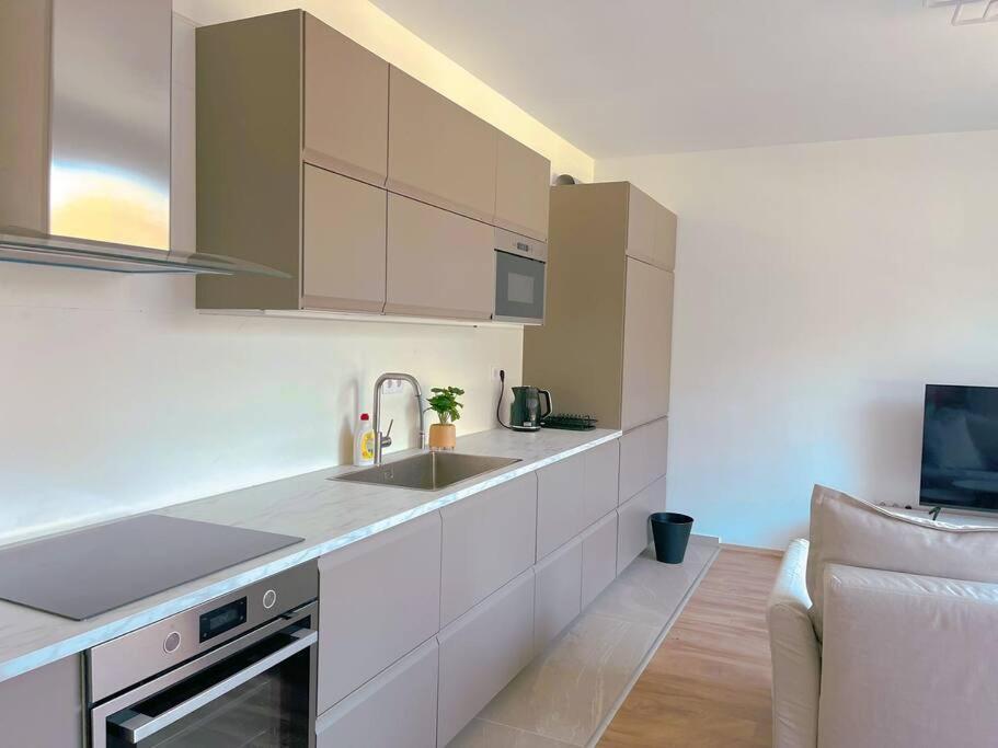 Spacious With Balcony And Garage Apartment